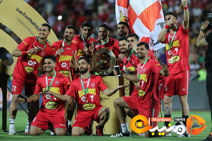 گزارش تصویری|جشن قهرمانی پرسپولیس در جام حذفی