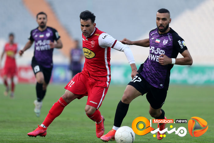 گزارش تصویری| شکست پرسپولیس مقابل هوادار