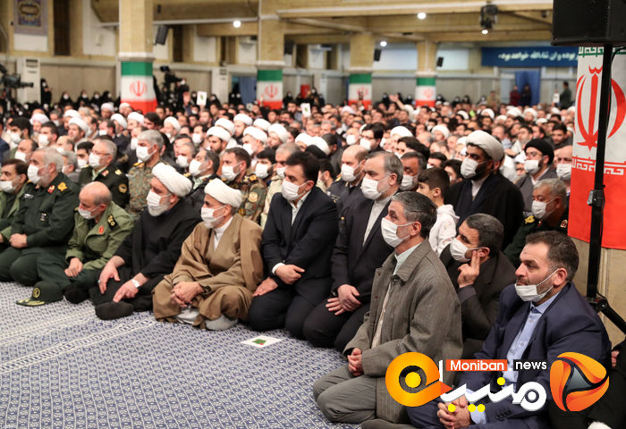 گزارش تصویری| دیدار مردم تبریز با رهبری