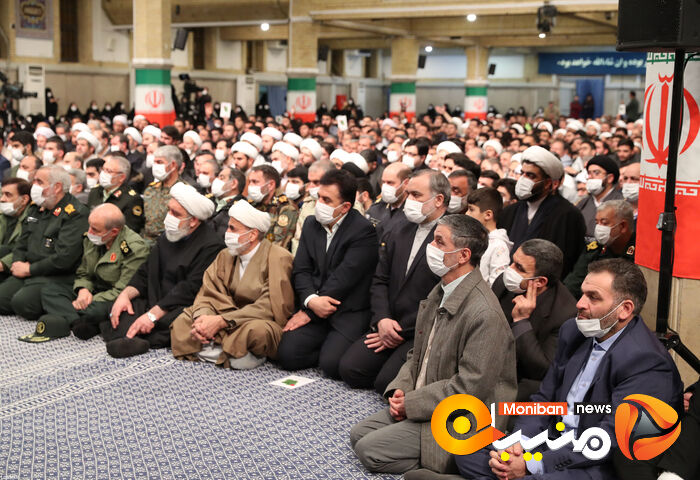 گزارش تصویری| دیدار مردم تبریز با رهبری