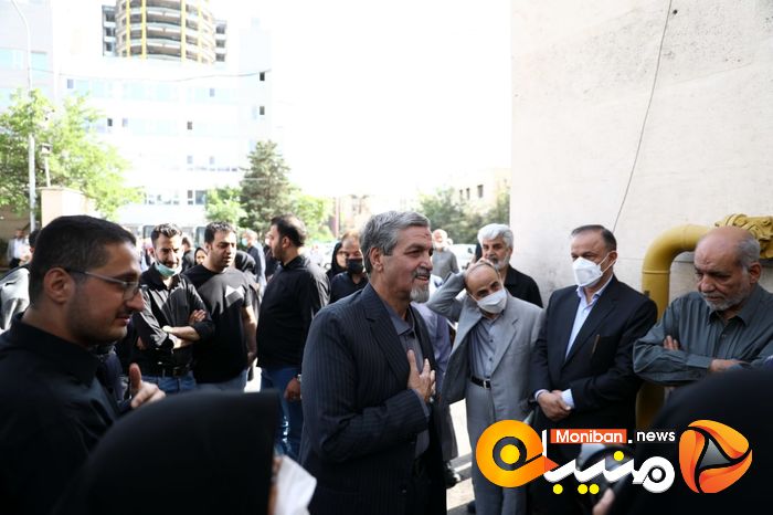 مراسم تشییع پیکر مرحوم سید محمود دعایی