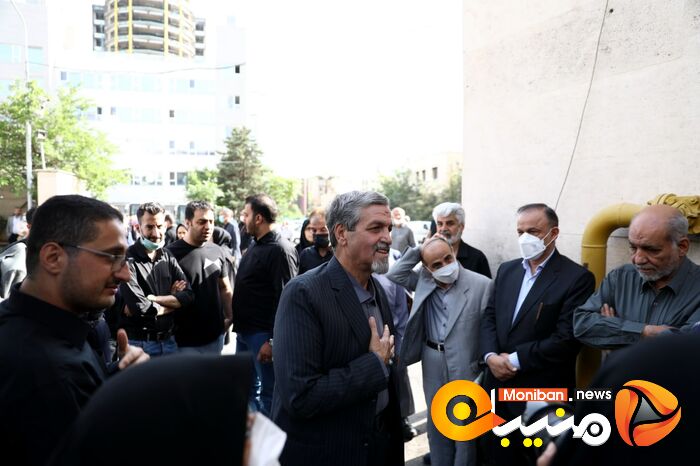 مراسم تشییع پیکر مرحوم سید محمود دعایی