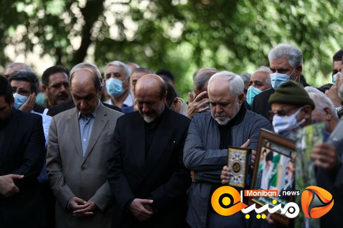مراسم تشییع پیکر مرحوم سید محمود دعایی