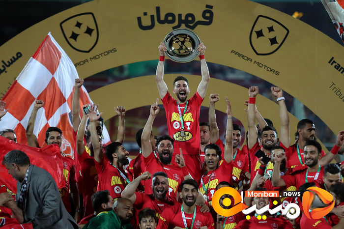 گزارش تصویری|جشن قهرمانی پرسپولیس در جام حذفی