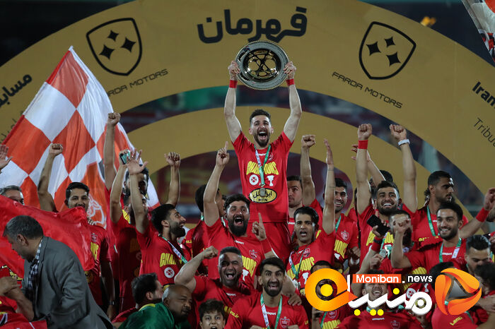 گزارش تصویری|جشن قهرمانی پرسپولیس در جام حذفی