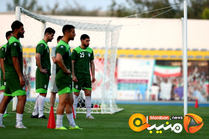 بازديد وزير ورزش و جوانان از اردوي تيم ملي فوتبال