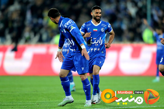 گزارش تصویری| بازی استقلال و نساجی