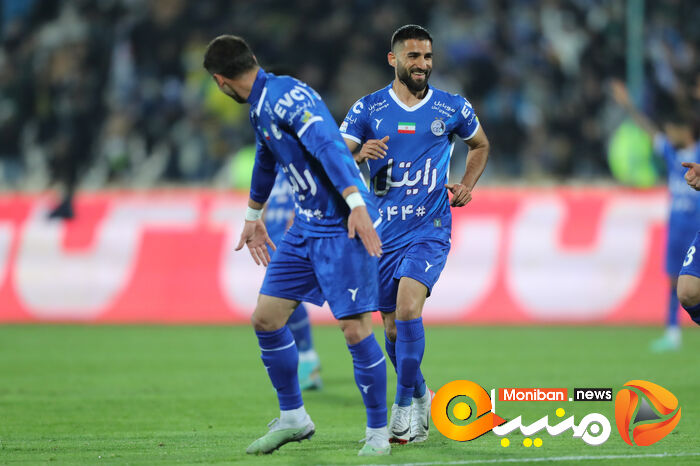گزارش تصویری| بازی استقلال و نساجی