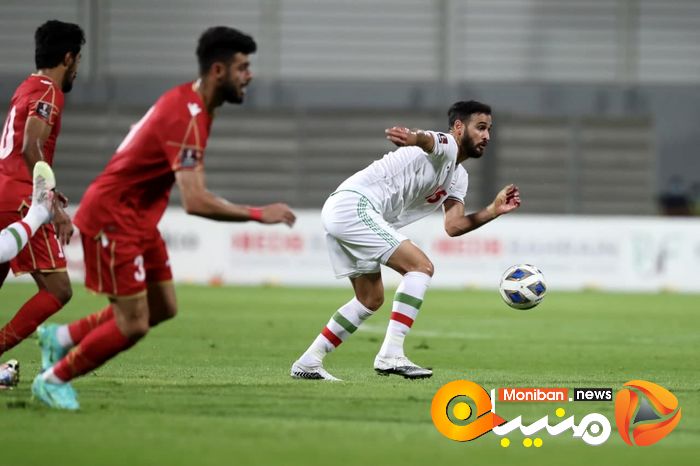 در حاشیه بازی تیم ملی ایران و بحرین