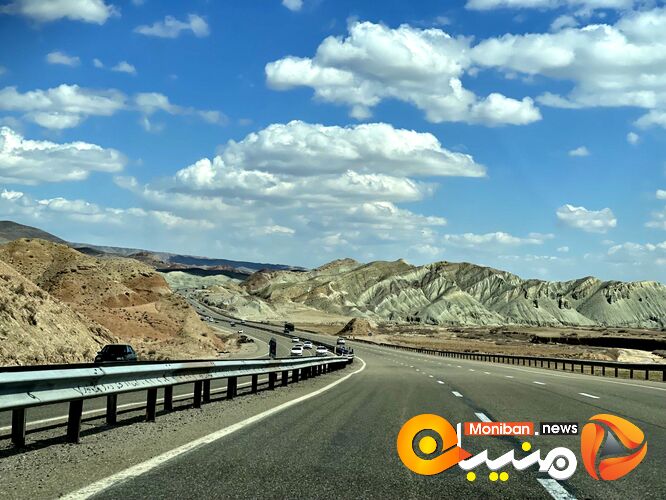 طبیعت زیبا و کوه های رنگارنگ آذربایجان شرقی در ابتدای بهار