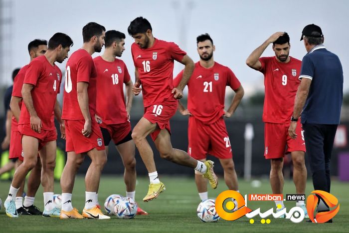 گزارش تصویری| حلقه وحدت ملی پوشان در تمرین جمعه