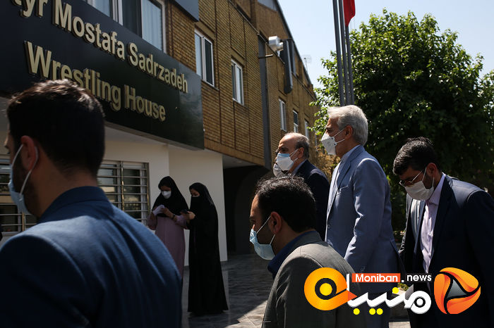 بازدید معاون رییس جمهور از اردوی تیم های ملی کشتی