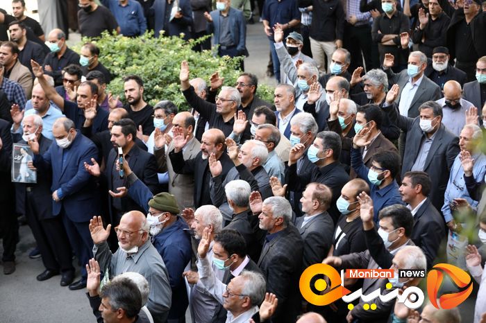 مراسم تشییع پیکر مرحوم سید محمود دعایی