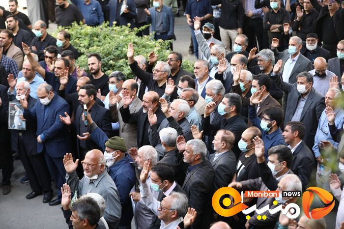 مراسم تشییع پیکر مرحوم سید محمود دعایی