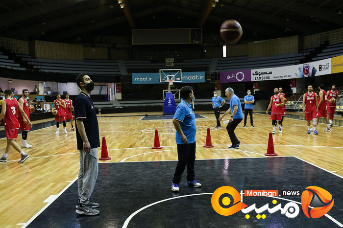 اردوی تیم ملی بسکتبال