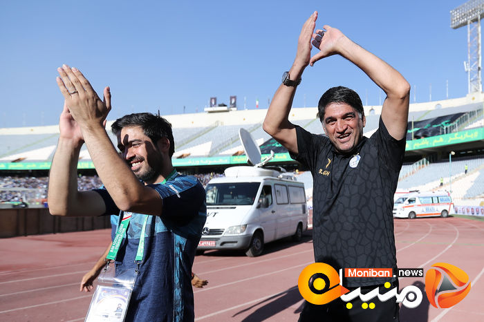 گزارش تصویری| بازی استقلال و نساجی