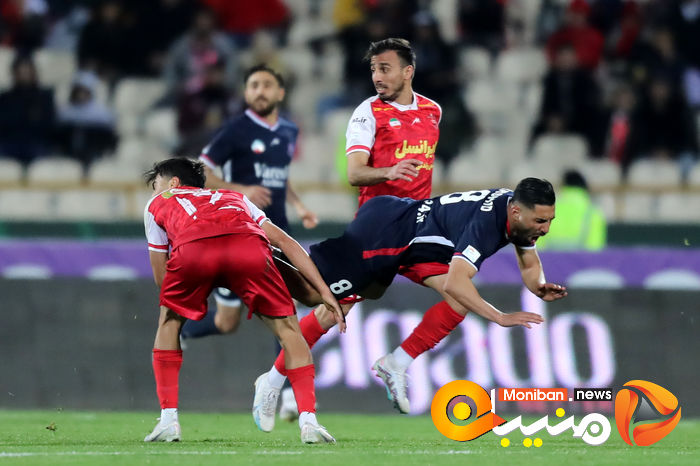 گزارش تصویری| بازی پرسپولیس و نساجی