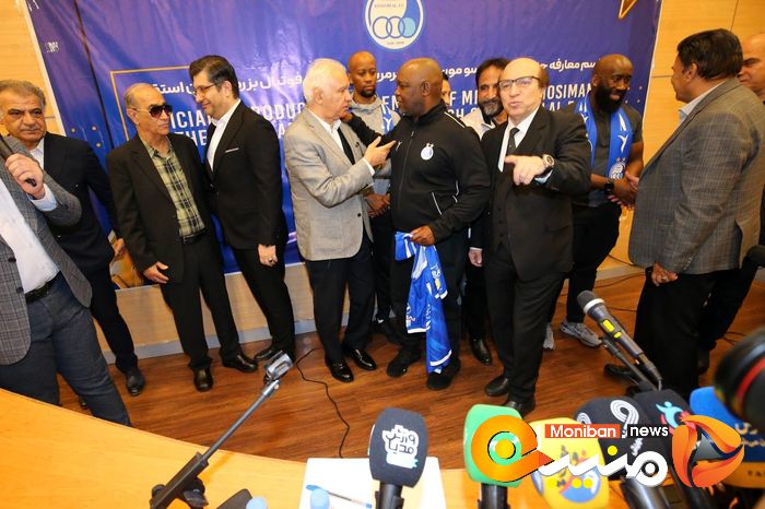 گزارش تصویری| مراسم معارفه موسیمانه، سرمربی استقلال