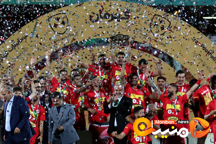 گزارش تصویری|جشن قهرمانی پرسپولیس در جام حذفی