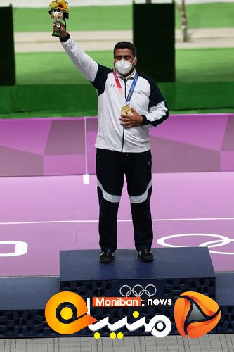 کسب مدال طلا تیراندازی جواد فروغی