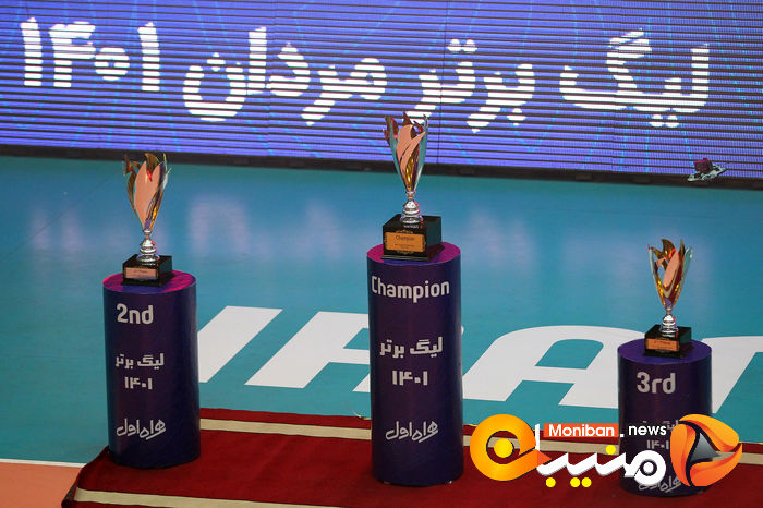 گزارش تصویری| قهرمانی شهداب یزد در فینال رقابتهای والیبال مقابل هراز آمل