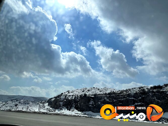 طبیعت زیبا و کوه های رنگارنگ آذربایجان شرقی در ابتدای بهار