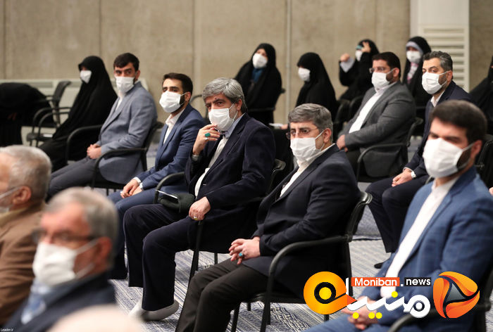 دیدار مداحان با رهبر انقلاب