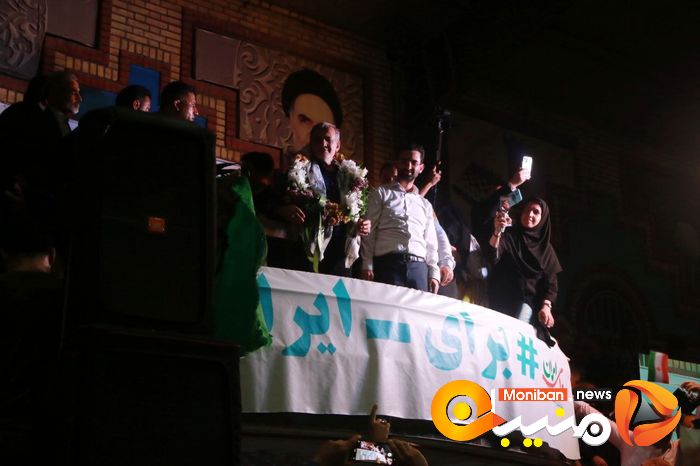 گزارش تصویری| استقبال باشکوه از پزشکیان در اهواز