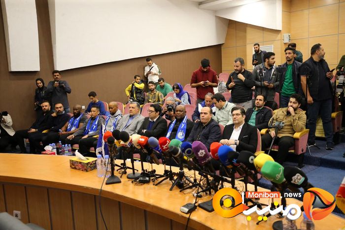 گزارش تصویری| مراسم معارفه موسیمانه، سرمربی استقلال