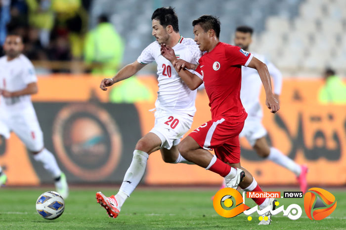 گزارش تصویری| بازی تیم ملی ایران و هنگ کنگ