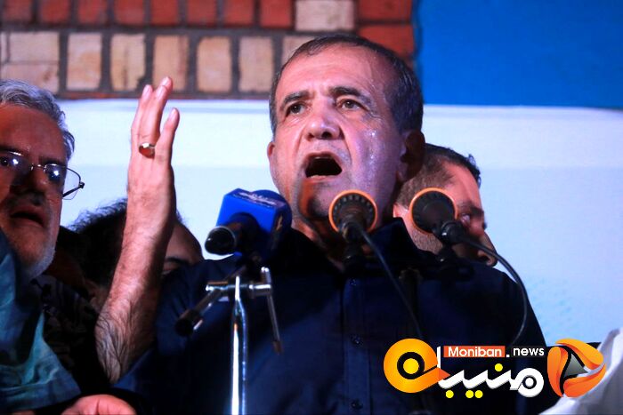 گزارش تصویری| استقبال باشکوه از پزشکیان در اهواز