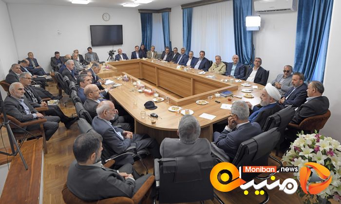 دیدار استانداران دولت یازدهم و دوازدهم با حسن روحانی