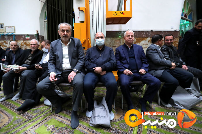 گزارش تصویری| مراسم ختم پدر  مدیرعامل سابق پرسپولیس