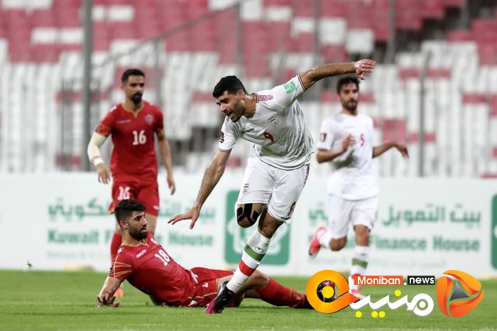 در حاشیه بازی تیم ملی ایران و بحرین