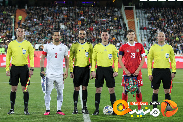 گزارش تصویری| بازی ایران و روسیه