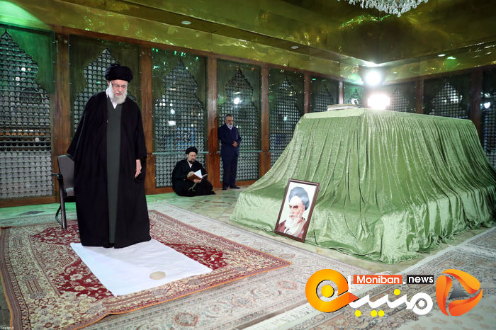 گزارش تصویری| حضور رهبری در مرقد امام خمینی و مزار شهدا