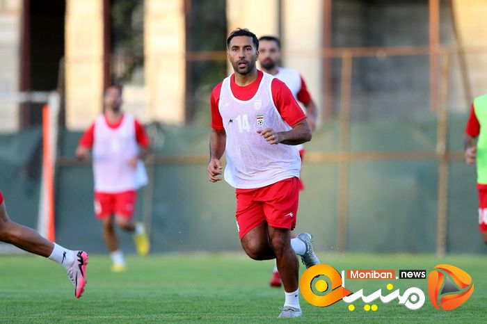 گزارش تصویری| تمرین تیم ملی فوتبال