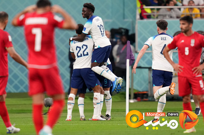 گزارش تصویری| بازی تیم ملی ایران مقابل انگلیس