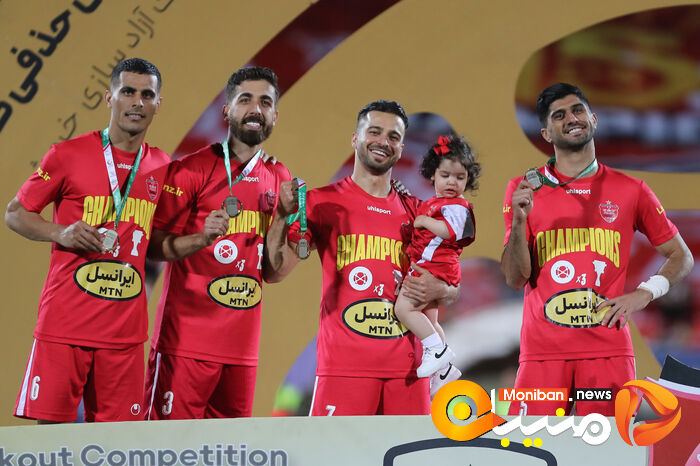 گزارش تصویری|جشن قهرمانی پرسپولیس در جام حذفی