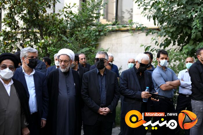 مراسم تشییع پیکر مرحوم سید محمود دعایی