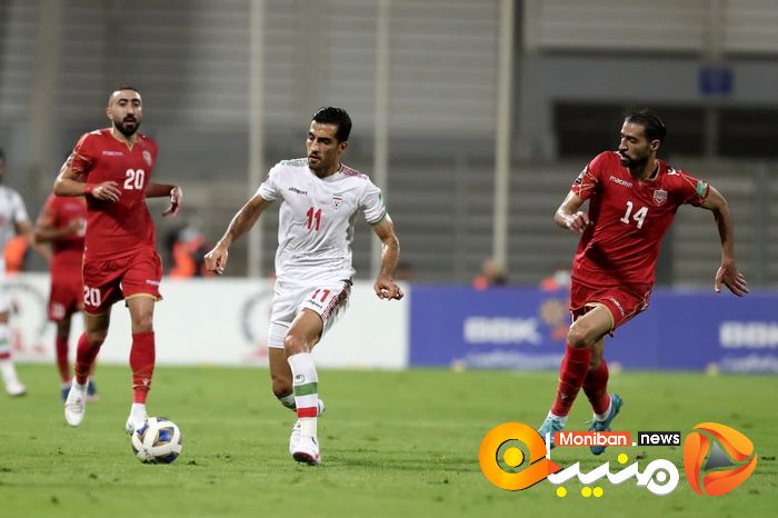 در حاشیه بازی تیم ملی ایران و بحرین