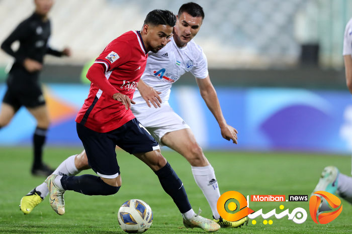 گزارش تصویری| بازی نساجی و نوبهار ازبکستان