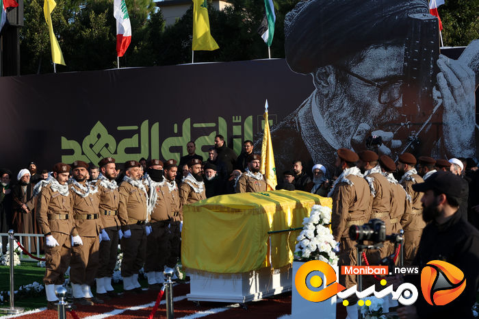 گزارش تصویری| خاکسپاری شهید سیدهاشم صفی الدین