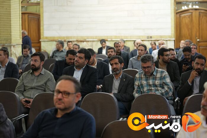 مراسم ختم پدر صاحب امتیاز منیبان