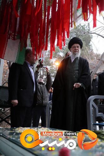 گزارش تصویری| حضور رهبری در مرقد امام خمینی و مزار شهدا