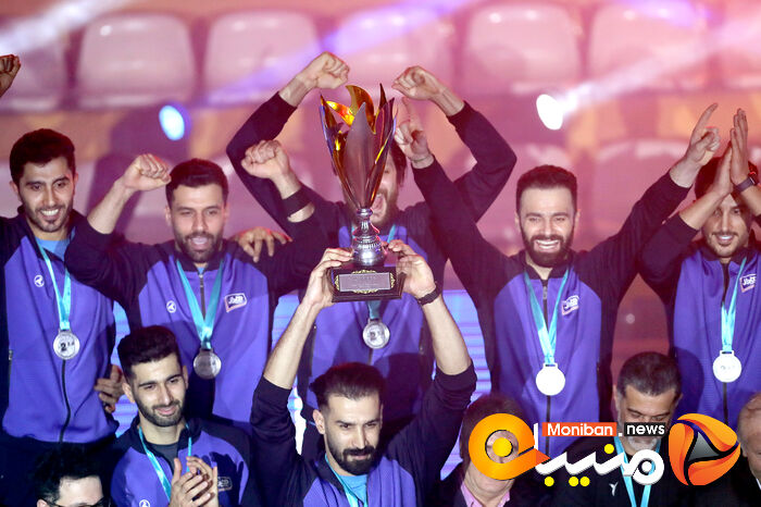 گزارش تصویری| قهرمانی شهداب یزد در فینال رقابتهای والیبال مقابل هراز آمل