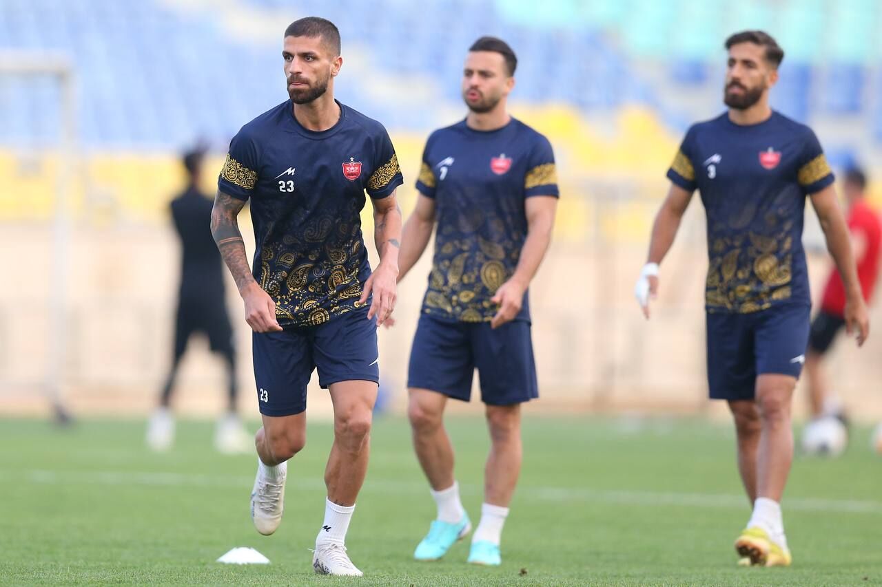 گزارش تصویری/ آخرین تمرین پرسپولیس پیش از بازی با پاختاکور