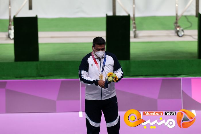 کسب مدال طلا تیراندازی جواد فروغی