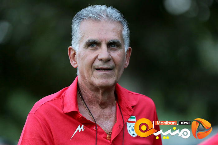 اولین تمرین تیم  ملی فوتبال با کارلوس کی روش