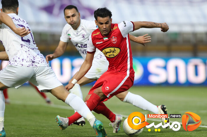 گزارش تصویری| بازی پرسپولیس و هوادار در نیمه نهایی جام حذفی